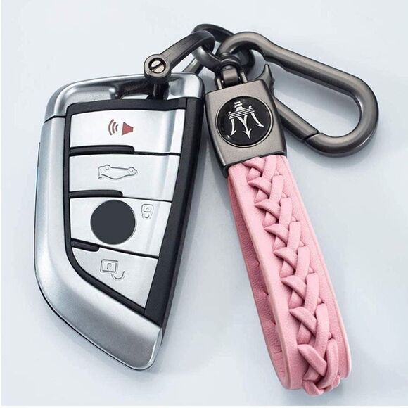 Pink Maserati key chain  - Picture 1 of 5